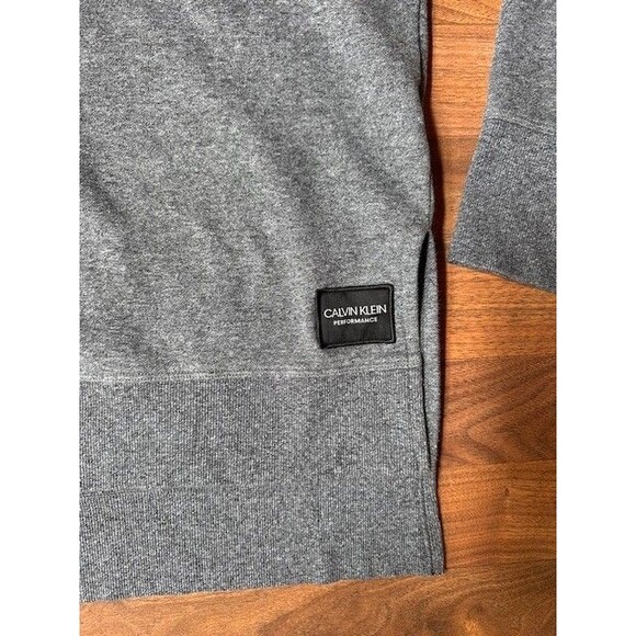 Womens Calvin Klein Performance Sweatshirt Shirt MED Cowl Neck Fleece Lined EUC - Picture 2 of 9